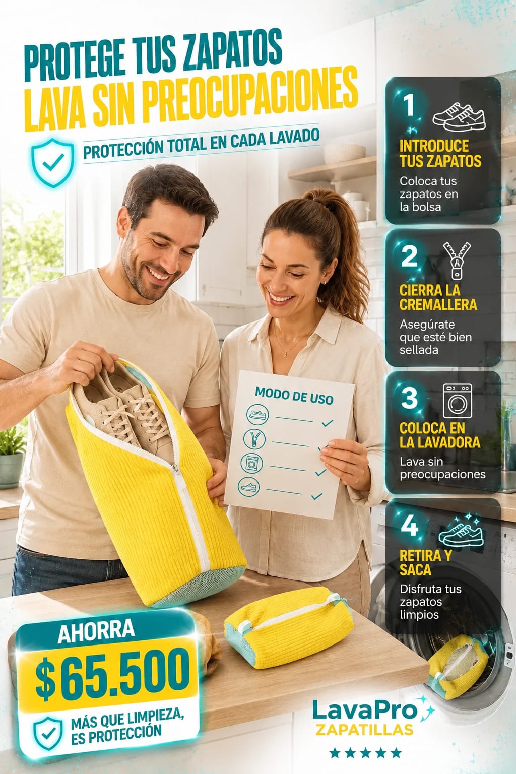 BOLSA PARA LAVAR ZAPATOS